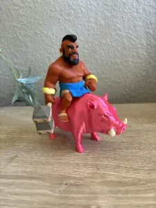 Clash of Clans Hog Rider Figurine (Removeable)