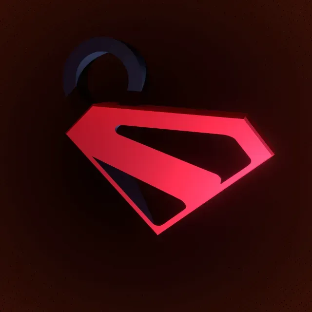 Superman Legacy/ Kingdome Come Logo Keychain — Фото 2 из 3