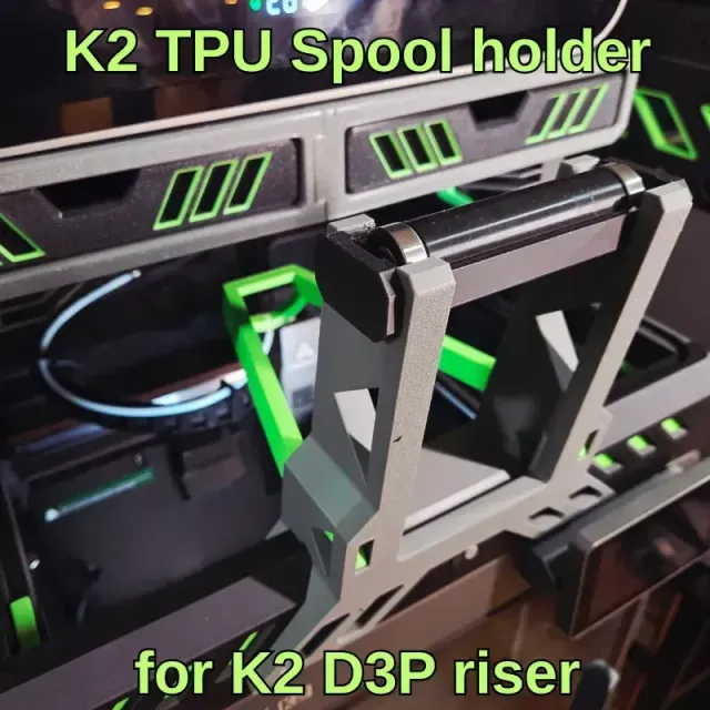 K2 TPU spool holder for D3P riser — Фото 4 из 9