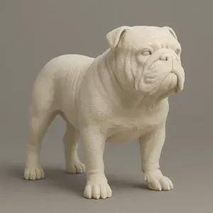 dog sculpture