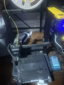 Top right frame Nebula Camera Mount for Ender 3 V3 SE or KE.