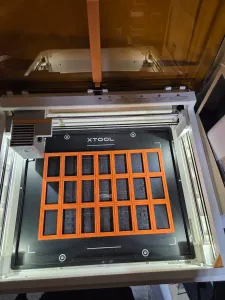 Magnetic Metal Business Card Laser Jig (xtool M2)