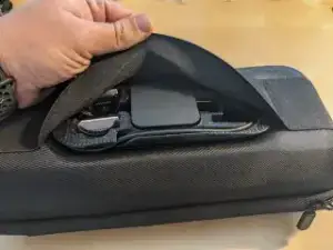 steam deck carrying case charger insert