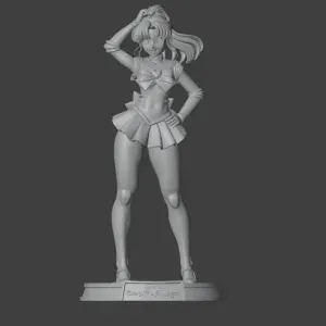 Sailor Jupiter (Makoto Kino) Sailor Moon Anime Action Figure