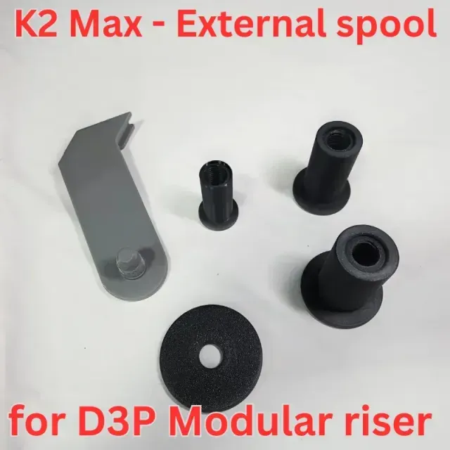 Interchangeable spool holder for K1 Max - K2 Plus D3P riser — Фото 2 из 8