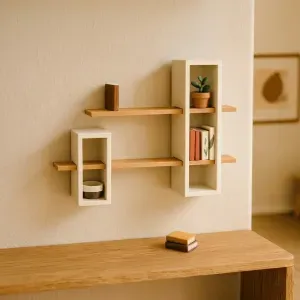 Miniature Dollhouse Wall Shelf - Dollhouse Furniture