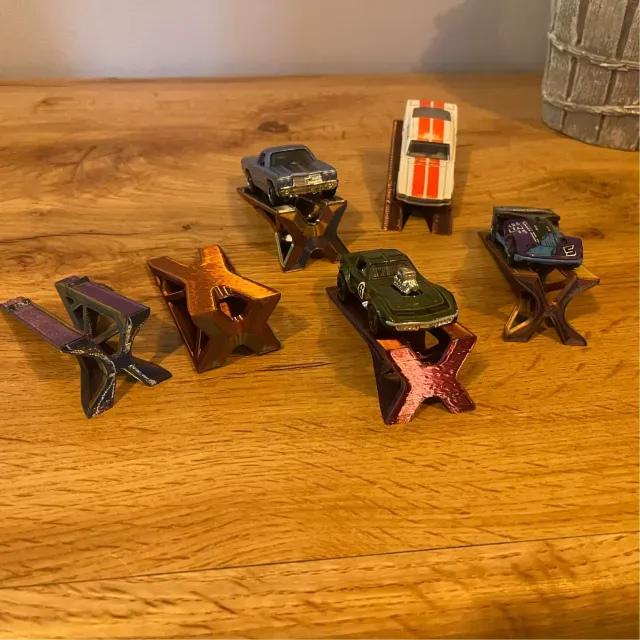 Hot Wheels exposing ramp, 1:64 cars, S size, X form — Фото 3 из 9
