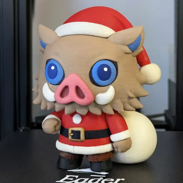 Chibi Christmas Inosuke Hashibira — Фото 2 из 6