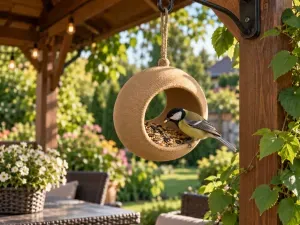 Hanging Bird Feeder – Spherical Seed Feeder