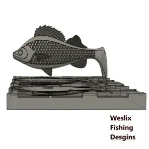 perch shad 100 mm master plus mold