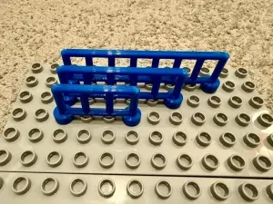 fully Lego Duplo compatible regular fence, 3 sizes available