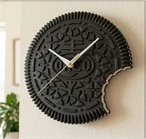 🍪 3D Printed Cookie-Style Clock – Wall & Desktop Versions ⏰