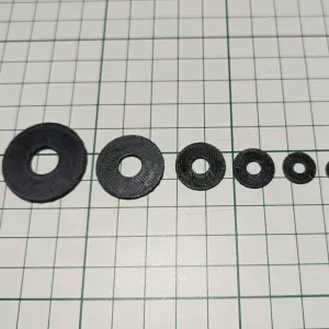 M3–M12 Washer DIN9021 Set for 3D Design | TMD