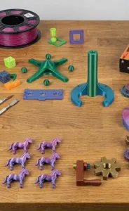 Mechanical Carousel - 3D Printed Moving Unicorn Merry-Go-Rou