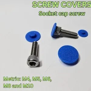 Metric socket cap screw covers - caps