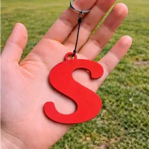 Initial S Keychain