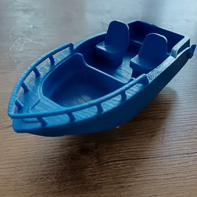 Boat to the swimming pool for dolls