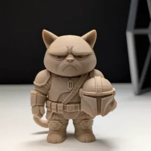 Grumpy Cat Mandalorian