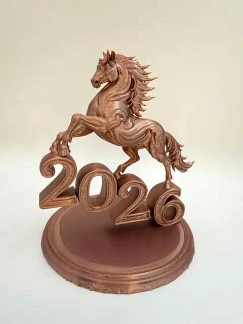 2026 Horse Sculpture — Image 2 of 3