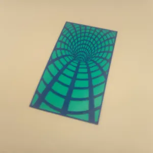 Bookmark Illusion Op Art Tunnel