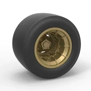 Wheel from Asphalt Modified stock car Version 4 Scale 1:25