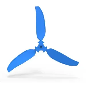 3 Blade Propeller of Drag racing Airboat Scale 1:25