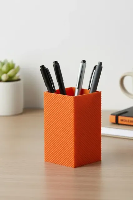 Minimalist Pen Holder Desk Organizer | Modern Office Stand — Фото 6 из 8