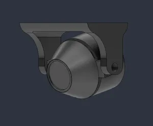 Rear Camera support/Fiat Panda Rear Camera Support
