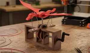 Mechanical Flying Dragon Automata