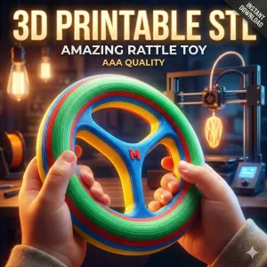 Kids Wheel Rattle Toy