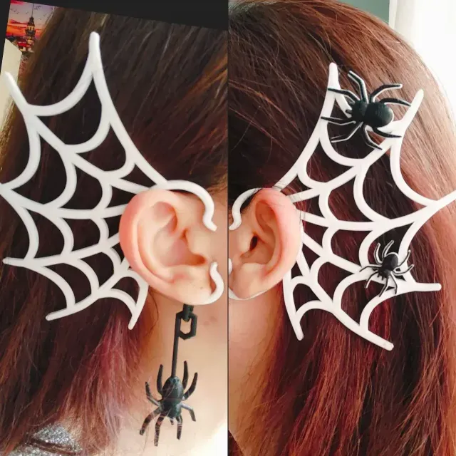 Spider web earring — Фото 3 из 9