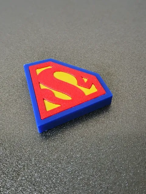 Superman Logo Fridge Magnet - Multipart, no CFS needed — Image 3 of 8