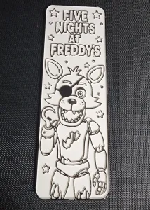 Foxy Five Night at Freddys bookmark