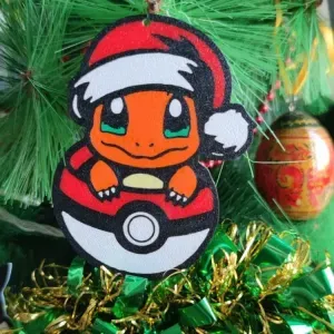 Charmander Christmas Ornament