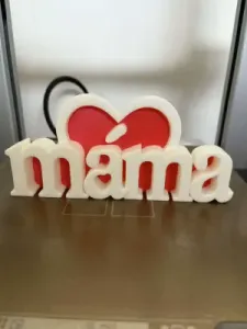 Mama Heart Sign – Cute Mother’s Day Decor