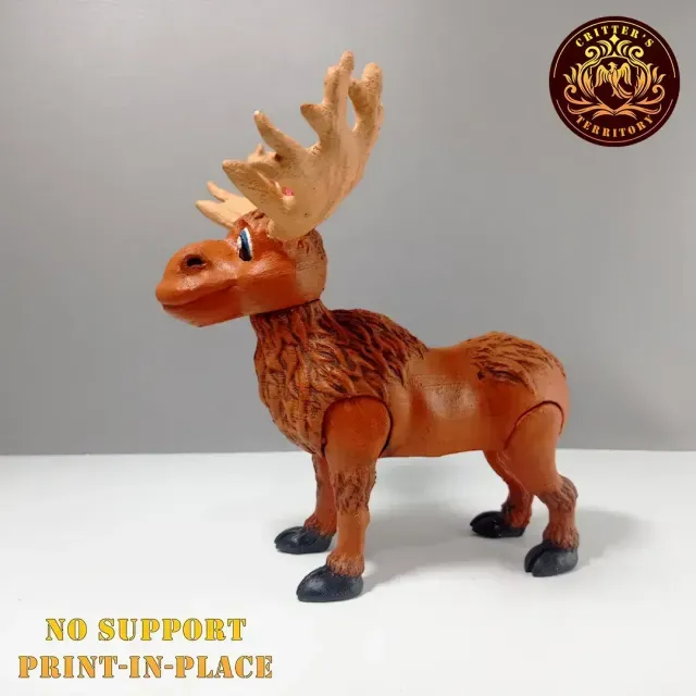 FLEXI MOOSE | PRINT IN PLACE | NO SUPPORT — Image 4 of 9