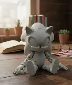 Sonic Chill Mode – Flexible Collector Figure