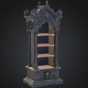 Gothic shelf