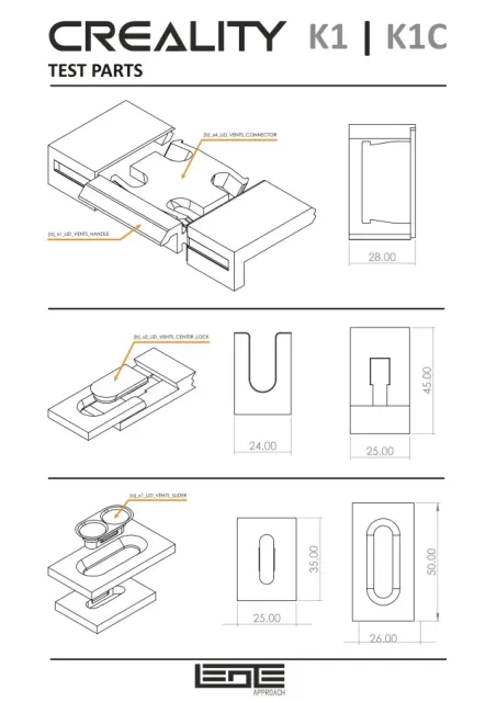 CREALITY K1|K1C|K1SE - LID WITH VENTS — Image 4 of 9