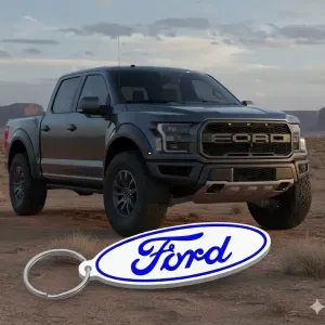 Llavero Ford con relieve