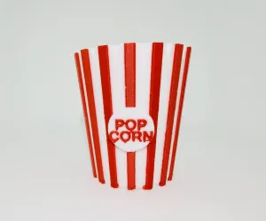 Popcorn Bucket Mini Organizer - Cute Desk Storage Container