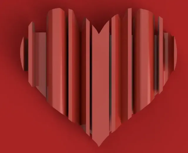 Heart of Love - 3D Sculpture — Image 3 of 6