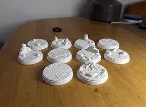 RPG Wargaming Scenic Bases Set for Miniature