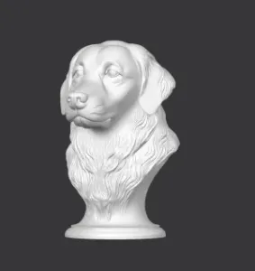 Golden Retriever Bust