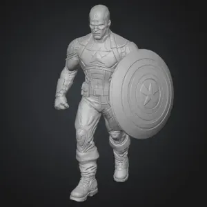 Captain America from comics