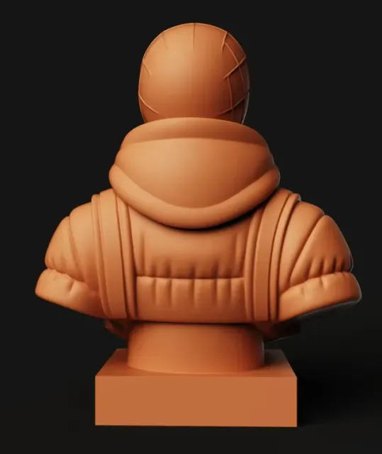 Spider-Man Miles Morales Bust | Puffer Jacket Streetwear — Фото 4 из 5