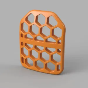 Dummy hexagon Plate to plate carrier