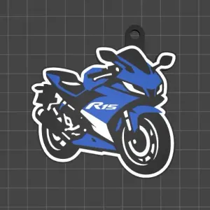 Yamaha R15 Keychain