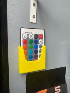 LED remote control holder