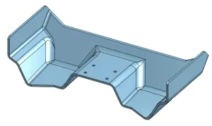 Wltoys 144001 Rear Wing